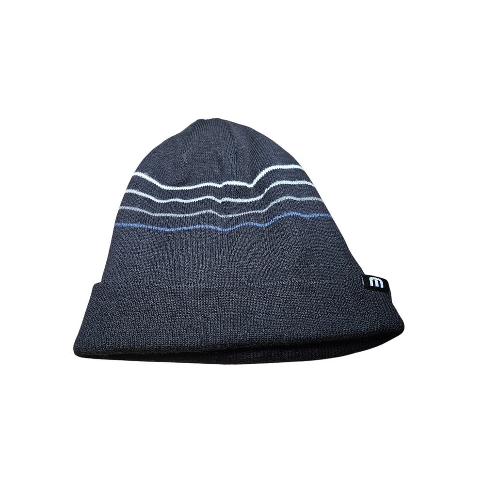 Travis Mathew Open To Close Striped Beanie OSFM